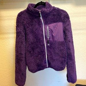Zip up fleece jacket